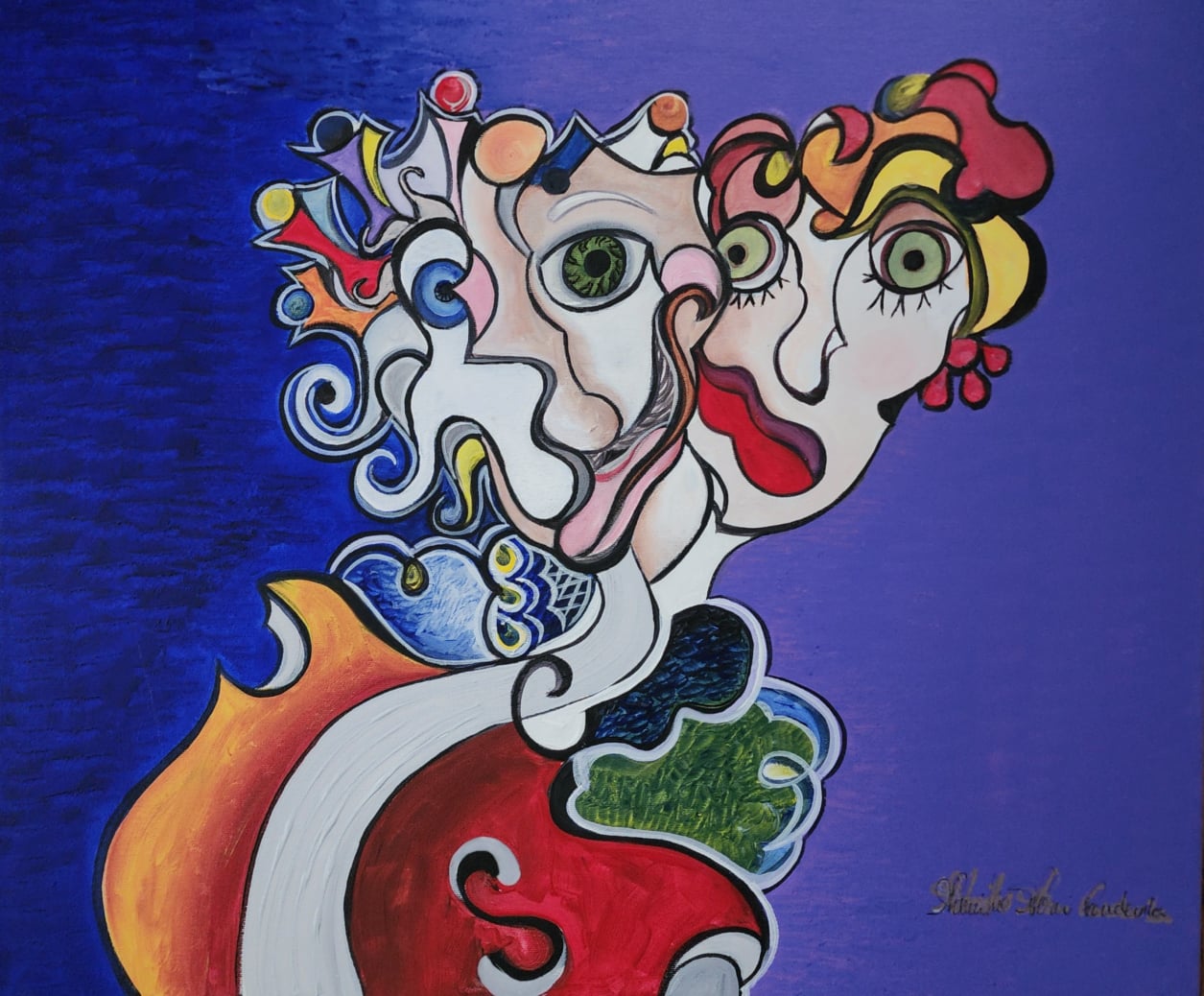 Acuarela Series - Staring Eyes